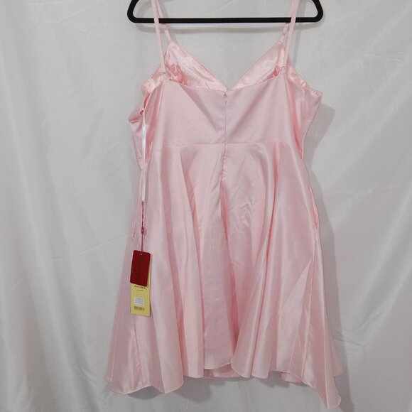 May Queen Couture V Neck Sleeveless Fit and Flare Short Dress Sz 18 NEW - Picture 11 of 16